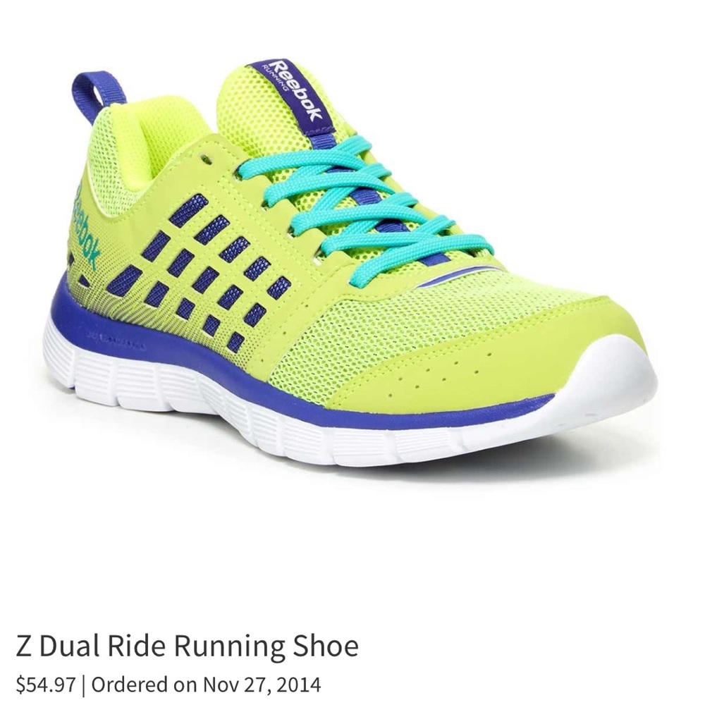 NWOT Reebok Z Dual Ride Running Shoe
